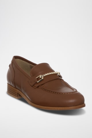 Mocassins en cuir - Marron - Loretta Pettinari