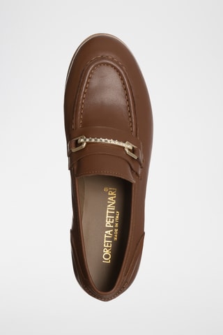 Mocassins en cuir - Marron - Loretta Pettinari