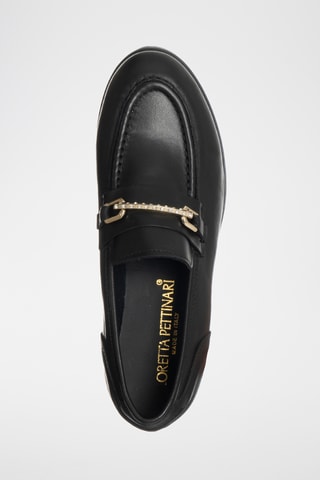 Mocassins en cuir - Noir - Loretta Pettinari