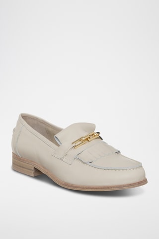 Mocassins en cuir - Beige - Loretta Pettinari