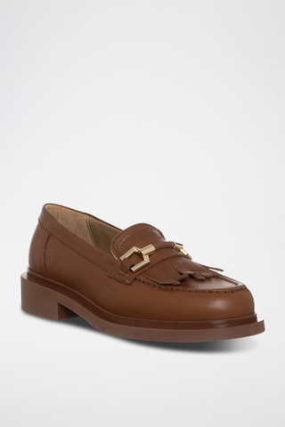 Mocassins en cuir - Marron - Loretta Pettinari