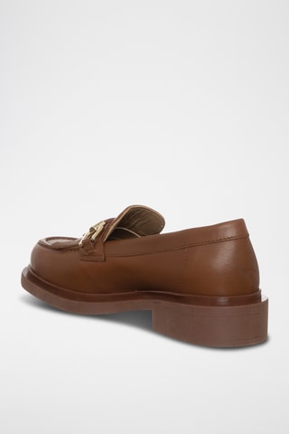 Mocassins en cuir - Marron - Loretta Pettinari