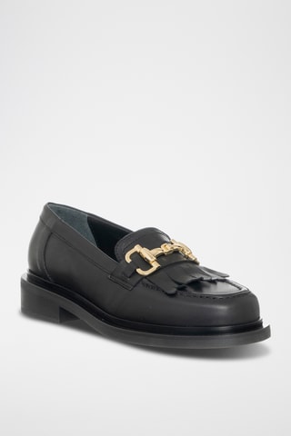 Mocassins en cuir - Noir - Loretta Pettinari