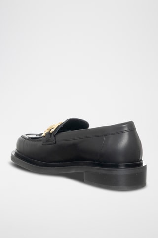 Mocassins en cuir - Noir - Loretta Pettinari