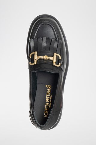 Mocassins en cuir - Noir - Loretta Pettinari