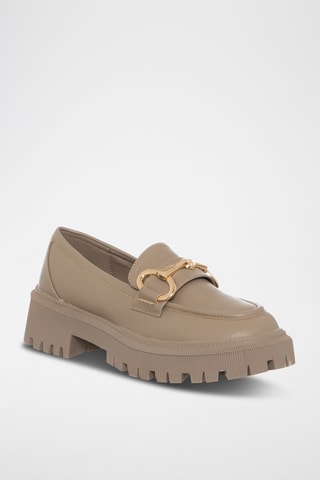 Mocassins - Taupe - Loretta By Loretta