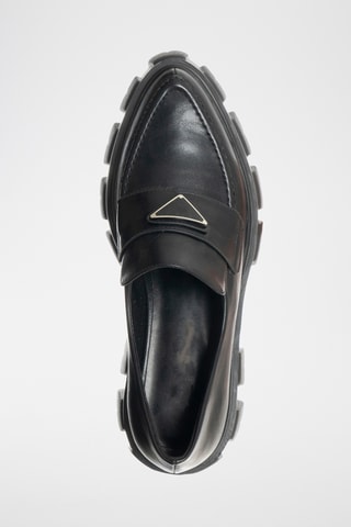 Mocassins plateformes - Noir - Loretta By Loretta