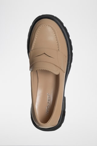 Mocassins plateformes - Beige - Loretta By Loretta