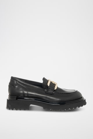 Mocassins en cuir - Noir - Loretta Pettinari