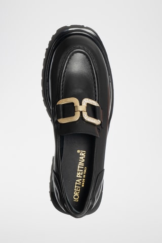 Mocassins en cuir - Noir - Loretta Pettinari