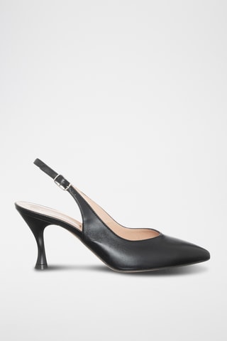 Nappaleren Pumps - Zwart - Loretta Pettinari