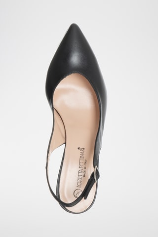 Nappaleren Pumps - Zwart - Loretta Pettinari