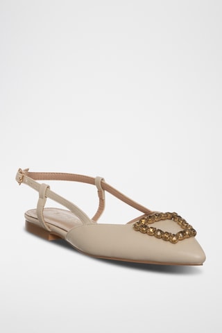 Sandales - Beige - Loretta by Loretta