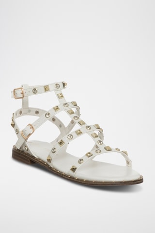 Spartiates - Blanc - Loretta by Loretta