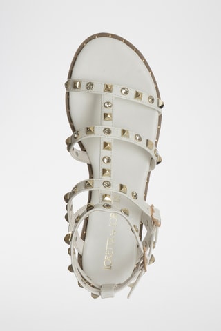 Spartiates - Blanc - Loretta by Loretta