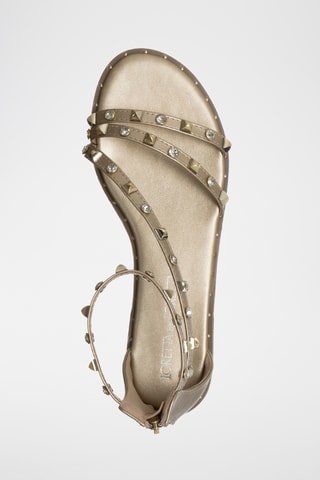 Sandales - Doré - Loretta by Loretta