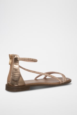 Sandales - Doré - Loretta By Loretta