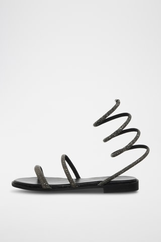 Spartiates - Noir - Loretta By Loretta