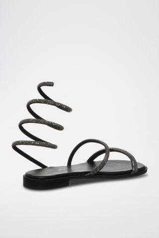 Spartiates - Noir - Loretta By Loretta