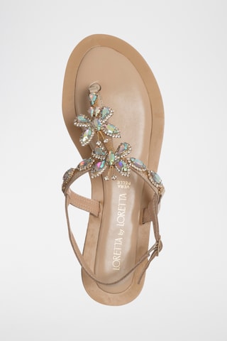 Spartiates - Beige - Loretta By Loretta