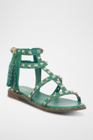 Sandales - Vert émeraude - Loretta By Loretta