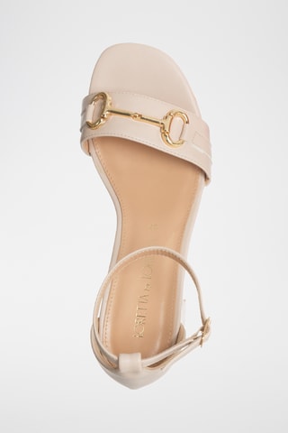 Sandalen met Hak - Beige - Loretta By Loretta
