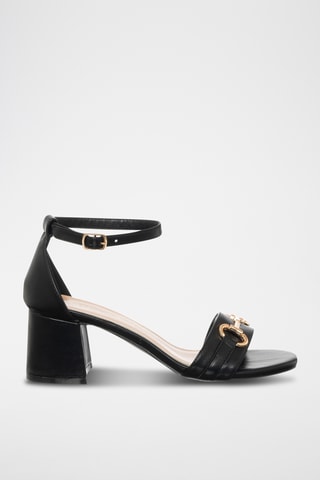 Sandalen met Hak - Zwart - Loretta By Loretta