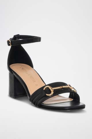 Sandalen met Hak - Zwart - Loretta By Loretta