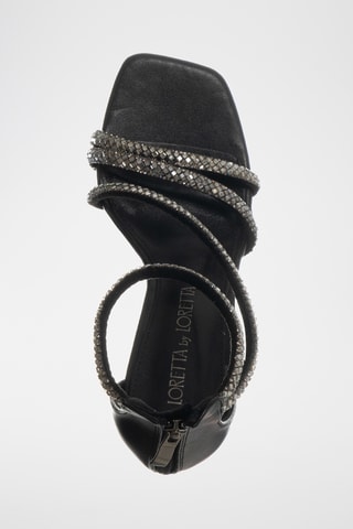 Sandalen met Hak - Zwart - Loretta By Loretta