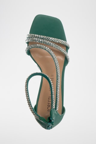 Sandalen met Hak - Turquoise - Loretta By Loretta