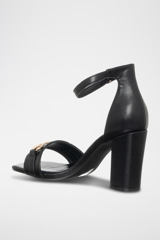 Sandalen met Hak - Zwart - Loretta By Loretta
