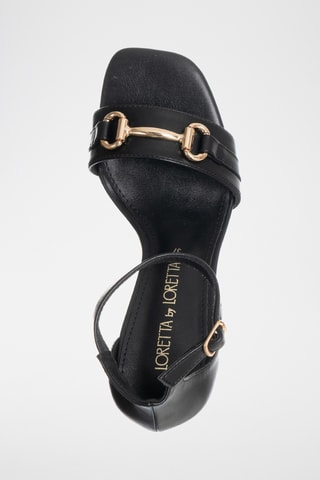 Sandalen met Hak - Zwart - Loretta By Loretta
