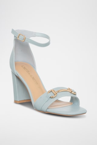 Sandalen met Hak - Hemelsblauw - Loretta By Loretta