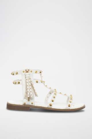 Spartiates - Blanc - Loretta By Loretta