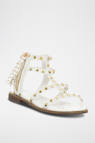Spartiates - Blanc - Loretta By Loretta