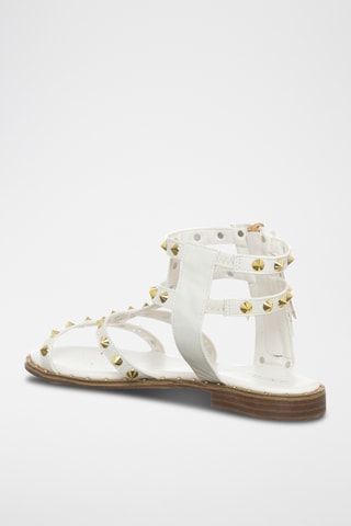 Spartiates - Blanc - Loretta By Loretta