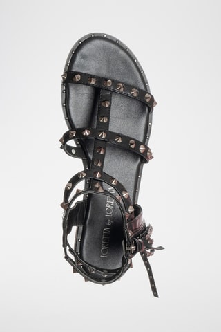 Sandales à talons - Noir - Loretta By Loretta