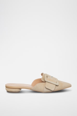 Sabots en nubuck - Beige - Loretta Pettinari