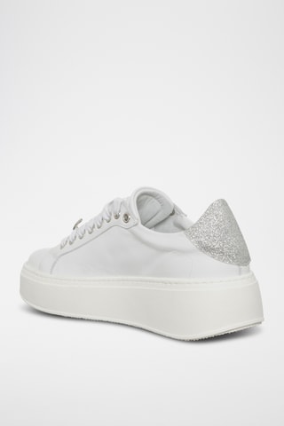 Leren Platform Sneakers - Wit - Loretta Pettinari