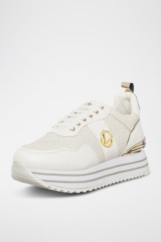 Platform Sneakers - Wit - Loretta by Loretta