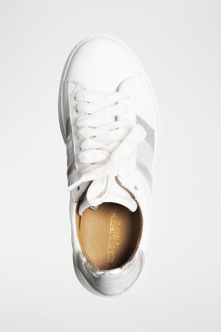 Leren Platform Sneakers - Wit - Loretta Pettinari
