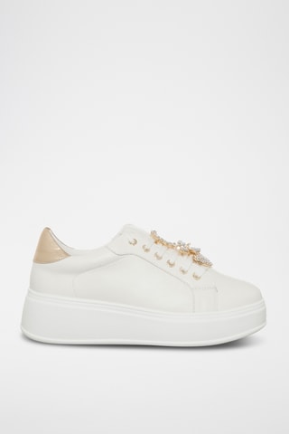 Platform Sneakers - Wit - Loretta by Loretta
