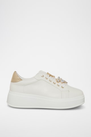 Platform Sneakers - Wit - Loretta by Loretta