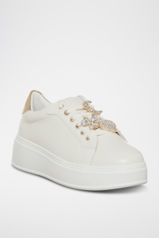 Platform Sneakers - Wit - Loretta by Loretta