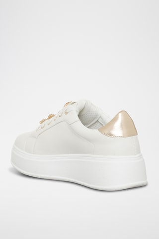 Sapatilhas com plataforma - Branco - Loretta by Loretta