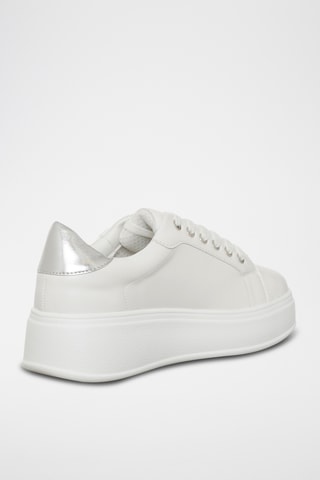 Sapatilhas com plataforma - Branco - Loretta by Loretta