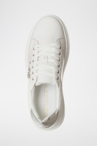 Sapatilhas com plataforma - Branco - Loretta by Loretta