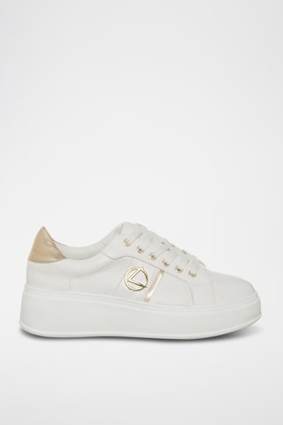 Platform Sneakers - Wit - Loretta by Loretta