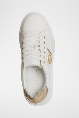 Platform Sneakers - Wit - Loretta by Loretta