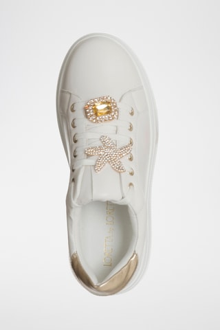 Platform Sneakers - Ecru - Loretta by Loretta